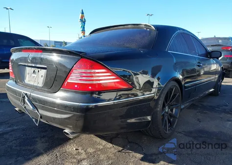 2006 Mercedes-Benz Cl 500 z USA, uszkodzony, nr VIN WDBPJ75J36A047529